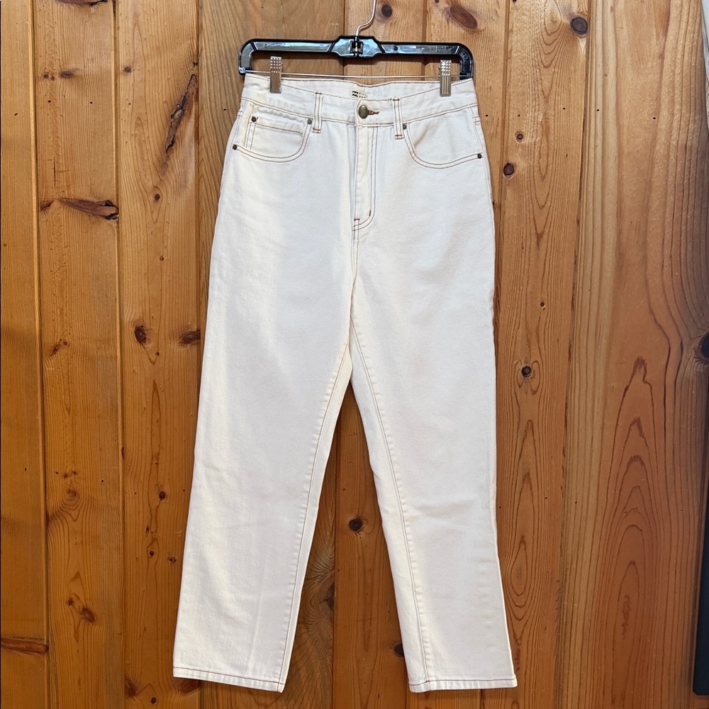 Billabong Off-White Denim Pants